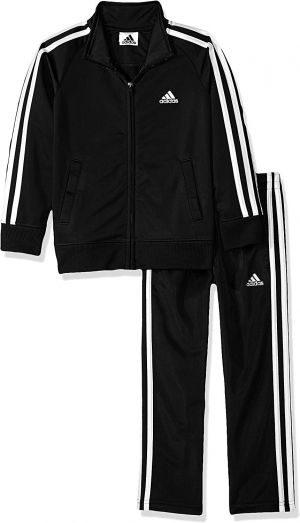 I buy בגדים adidas Boys&#039; Tricot Jacket & Pant Clothing Set