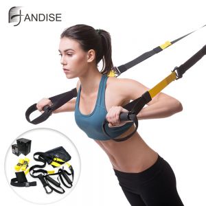 I buy ספורט High Quality Exercise Resistance Bands Set Hanging Training Straps Workout Sport Home Fitness Equipments Spring Exerciser